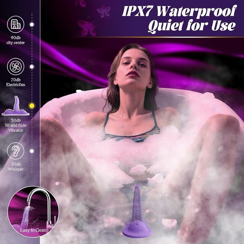 Sex Toys With Strong Invisible Suction, Riding Grinding 6.5" Swing & Vibrating gallery