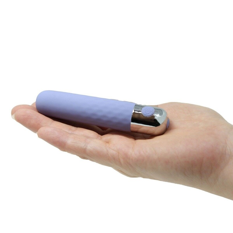 Purple Rechargeable Vibrating Bullet Vibrator Beginner Sex Toys for Women gallery
