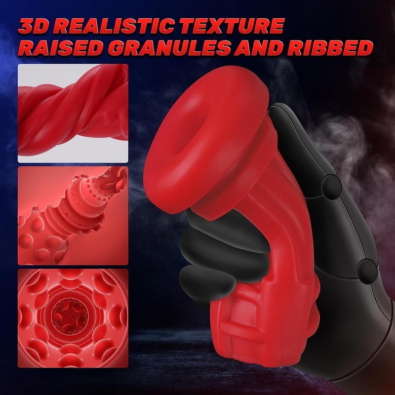 Heating Male Masturbaters Automatic Telescopic Cup Sucking Stroker Men Sex Toy gallery