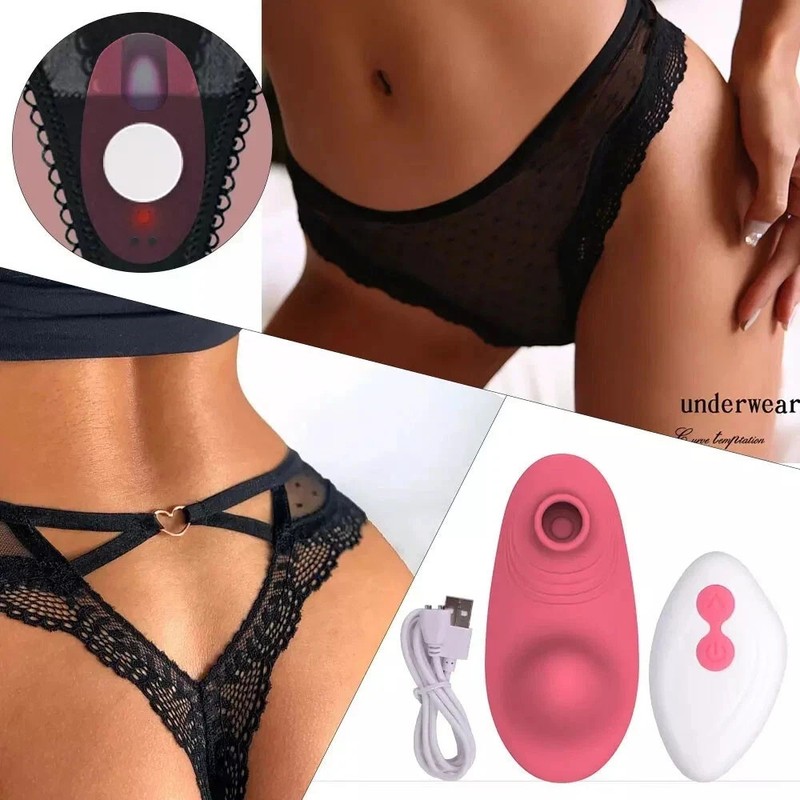 Clitoris Sucker Vibrator Sexy Wearable Vibrator Panty Adult Sex Products gallery