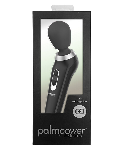 Palm Power Extreme Strongest Body Wand Powerful Massager Black, New