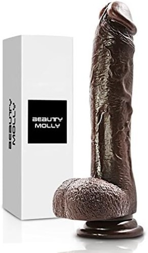 Superior 8 Inch Realistic Dildo with Suction Cup Anal Sex Toys, 11.8 Ounce