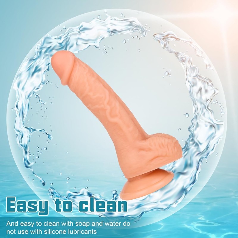 7.3 Inch Realistic Dildo Feels Like Skin Body-Safe Material G spot Stimulator gallery