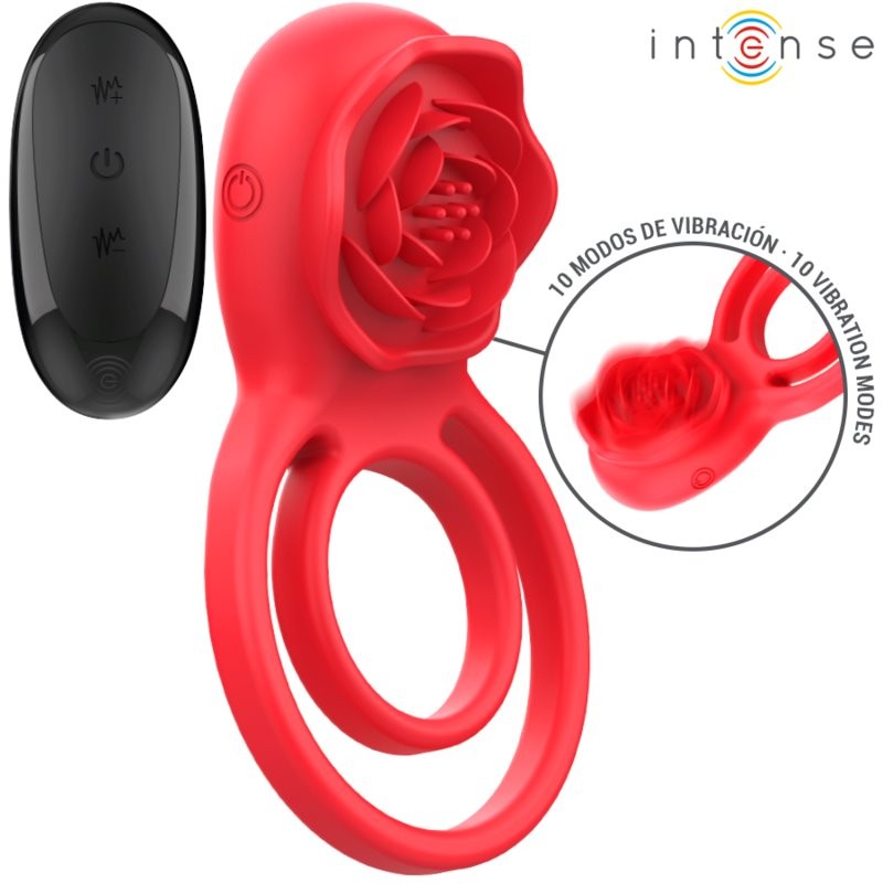 Intense Gail – Pink Stimulating 10 Vibration Red with Remote Control