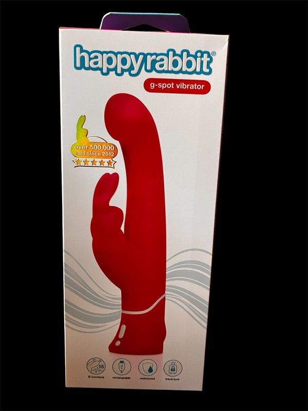 Happy Rabbit 🫦🍑Vibrador Recargable Rabbit Punto G. 🍑🫦