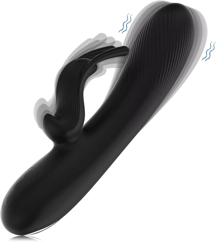 NEW Rabbit Vibrator G-Spot Dildo Vibe Waterproof Massager Sex Toys For Women