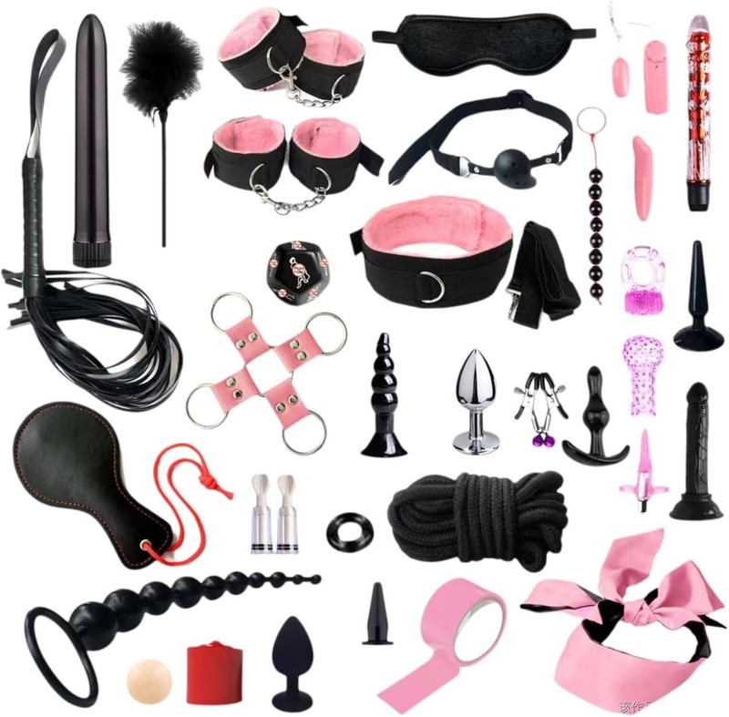 Complete BDSM Kit 35 Pcs for Couples with Quality Materials and Accessories gallery