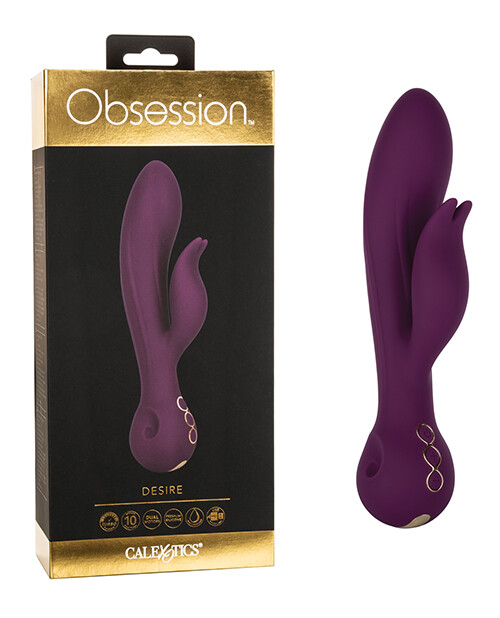 CalExotics Obsession Desire Rabbit Vibrator Purple