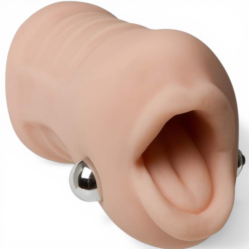 Doc Johnson Sasha Grey Vibrating Throat Sucker Male Masturbator Sex Toy CASE