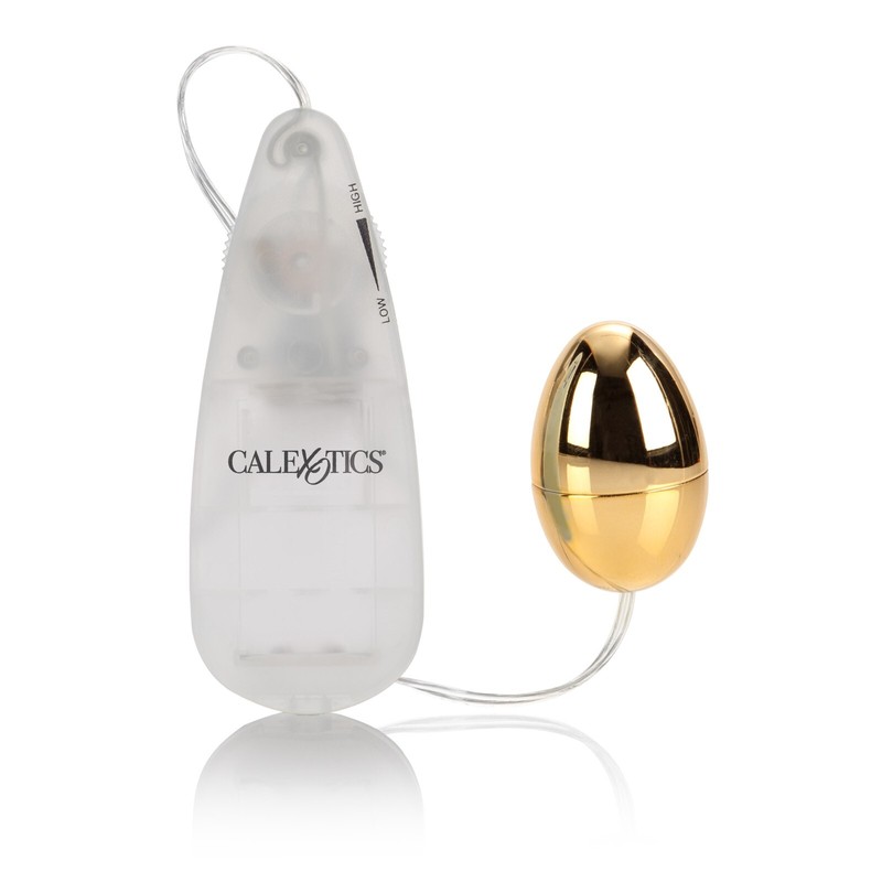 Cal Exotics Pocket Exotics Vibrating Gold Egg - Clitoral Vaginal Anal Vibe gallery