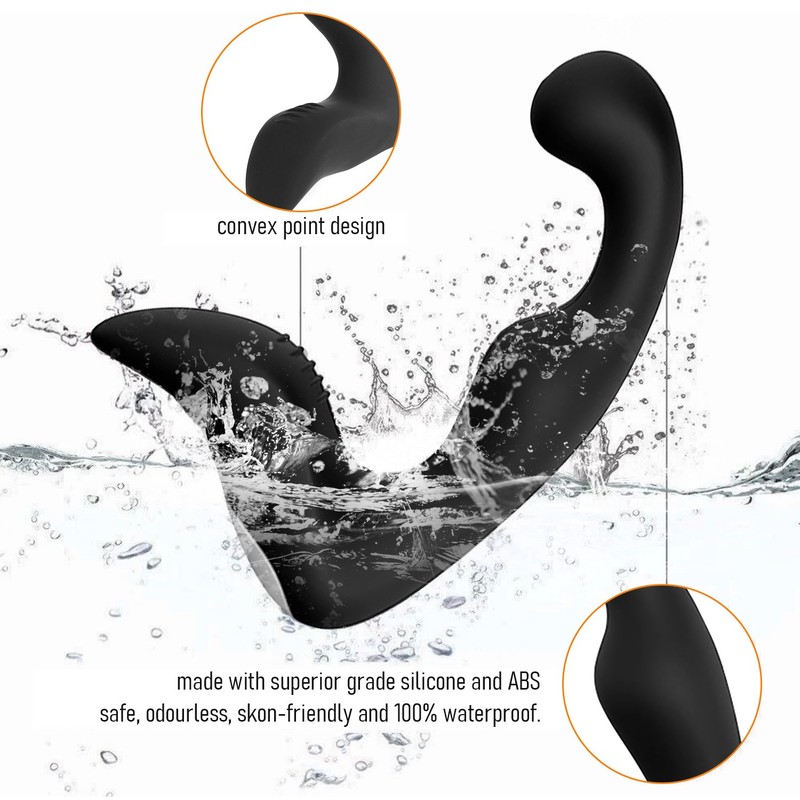 Remote Powerful Flapping Prostate Massager Dual Motor Male Waterproof Vibrators gallery