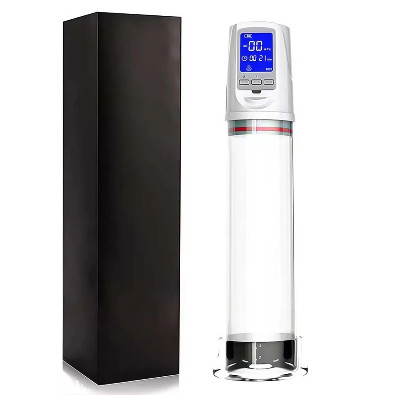Automatic Electric Penis Pump Male Vacuum Suction Massager Delay Enlargement LED