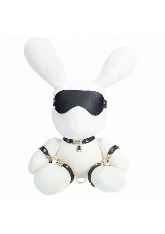 S-Line Rabbit Bondage Velvet – Large – White