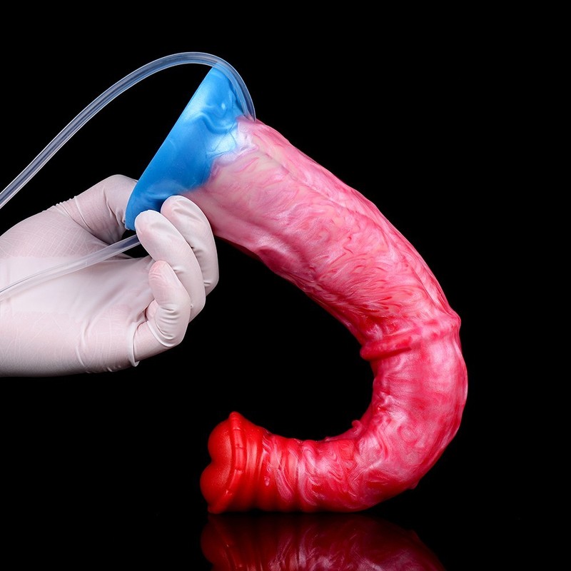 Squirting Dildo Simulated Ejaculating 11.8 Inch Fantasy Cock Sex Toys for Men gallery