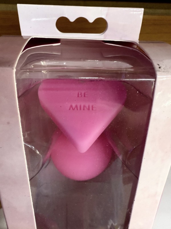 Naughty Candy Heart Spank Me Silicone Anal Butt Plug Beginner Anal Sex Toy gallery