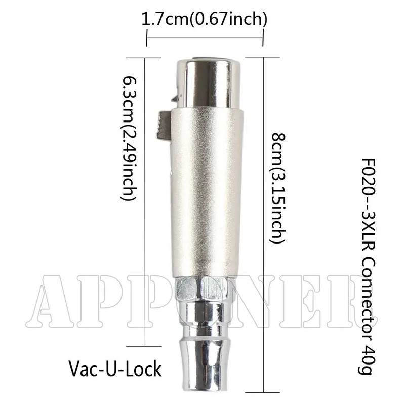 Sex Machine 3XLR/Vac-u-lock/Anti-Rotation/ M8 Screw Connector Adapter Attachment gallery