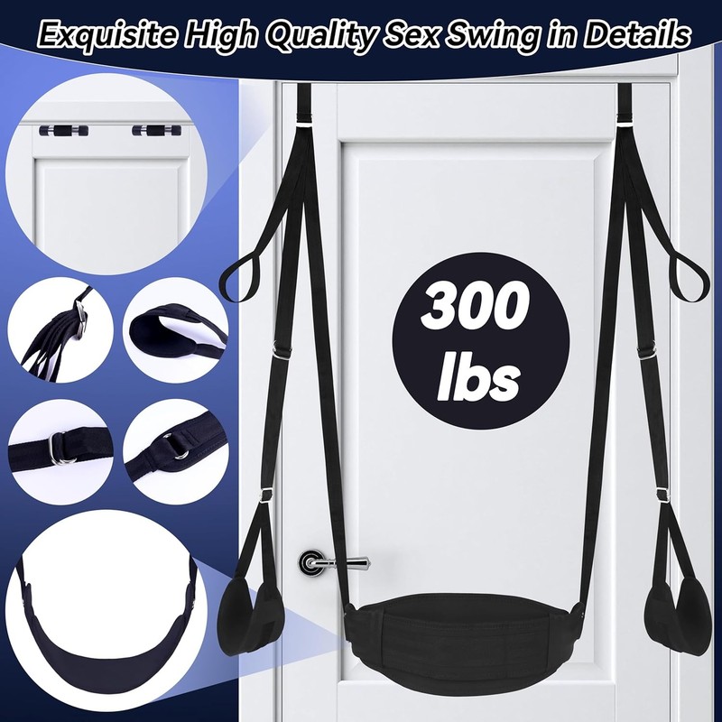 Sex Bondage Restraint Erotic Bondage Ropes Kit Sex Swing for Couples BDSM Games gallery