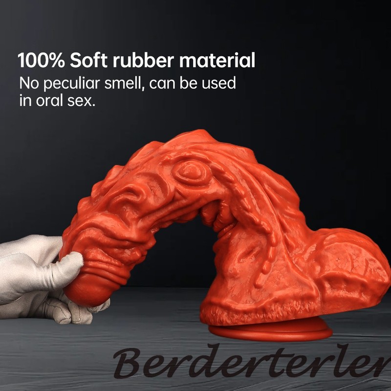 S/M/L Huge Realistic Dildos Big Monster Dragon Anal Dildo Suction Cup Sex Toys gallery