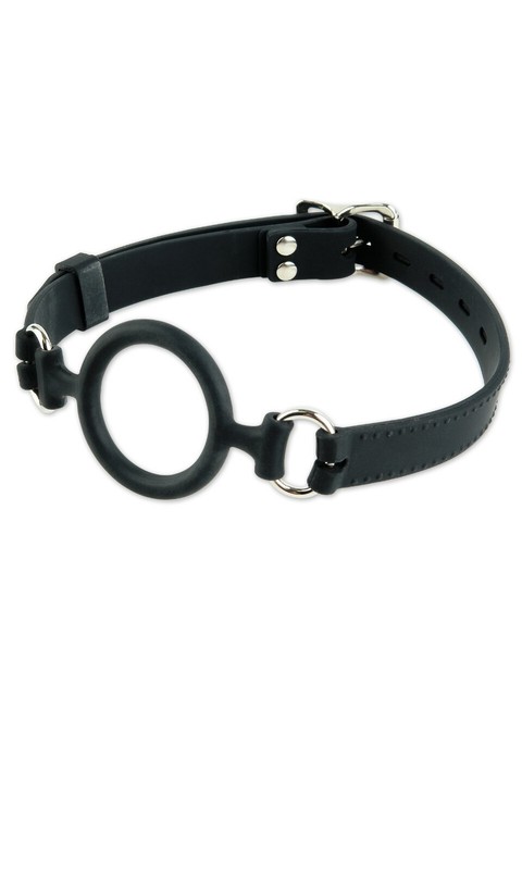 Gag with Hole Ring Divider Mouth Fetish Fantasy Silicone O Ring Gag