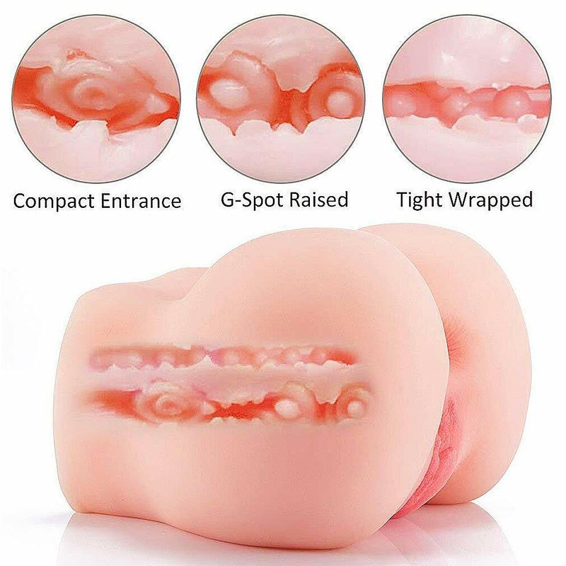 Male Masturbaters Realistic Vagina Anal Pocket Pussy Sex Toys for Men Love Doll gallery