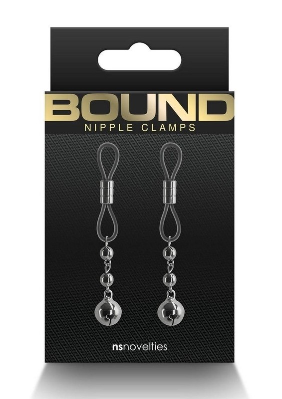 Bound Nipple Clamps D1 – Gunmetal Gray – FREE SHIPPING