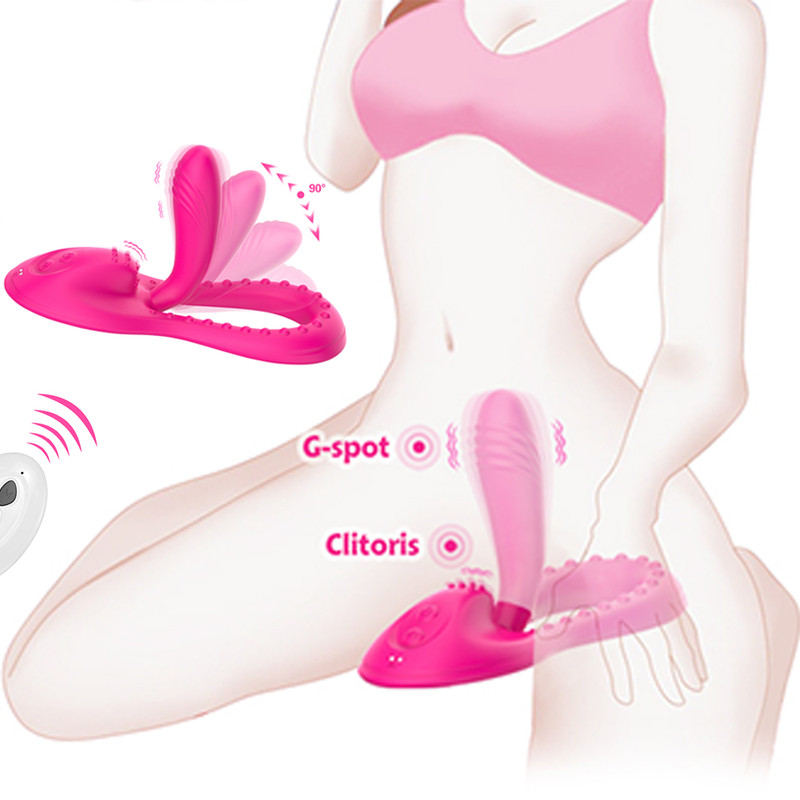 Sit and Ride Dildo Vibrator Remote Control Clitoris Stimulation adult Sex Toys