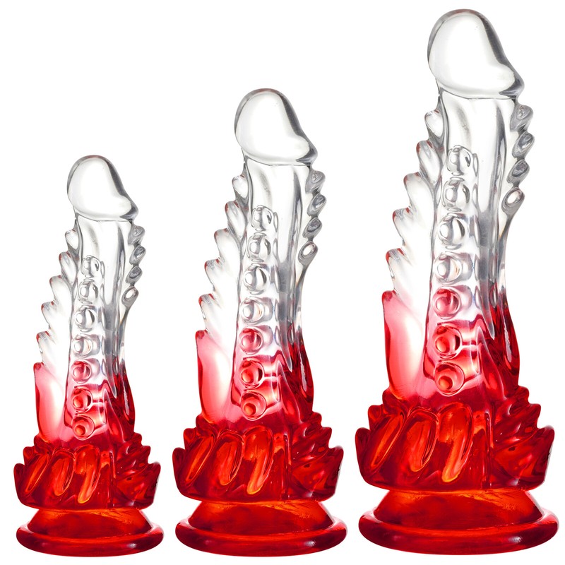 Jelly Monster Dildo Dong Suction Cup 7/8/9 » Penis Anal G-spot Sex Toy for Women