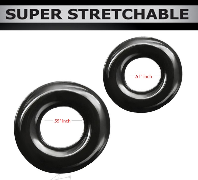 Pack of Super Stretchy Strong Stay Hard Cock/Penis Enhancer Prolong Ring for Men