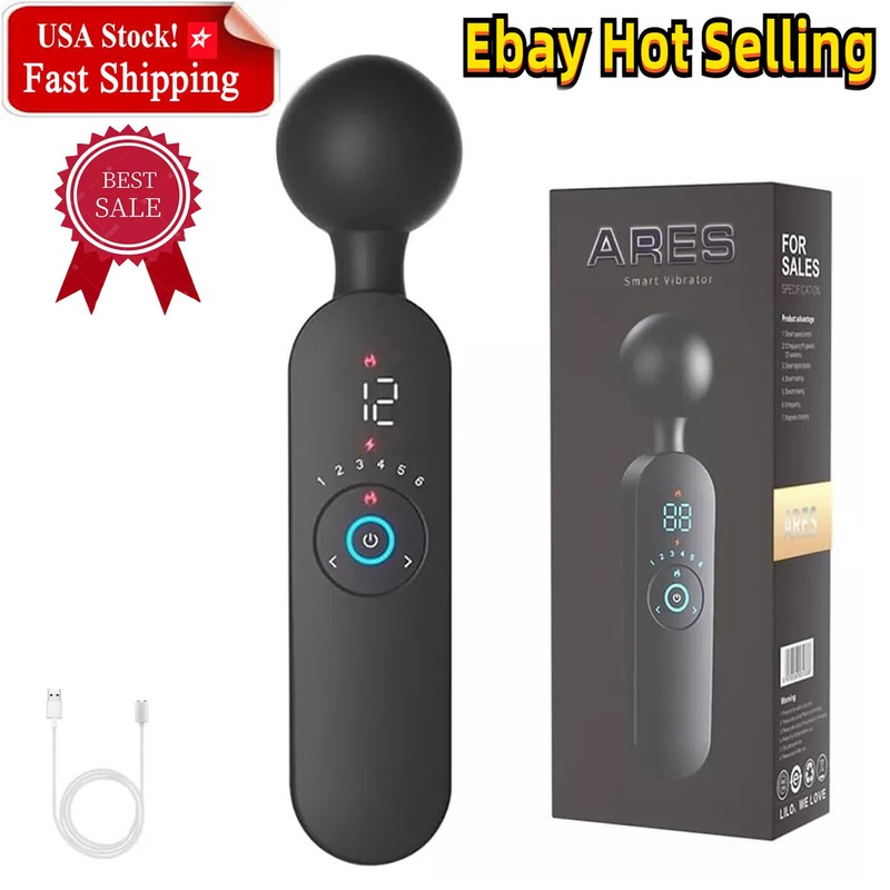 Sex Toys for Women Rechargeable G-spot Clit Vibrator Dildo Massager Adult Gifts