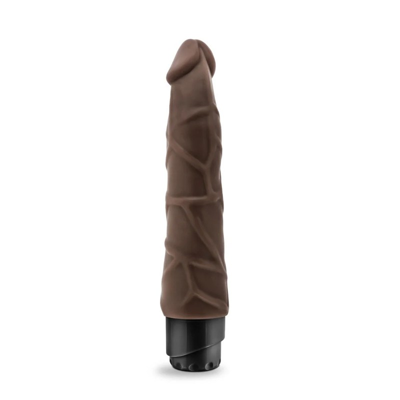 Dr. Skin Black Realistic Vibrating Dildo Dong Vibe Sex-toys for Women Couples gallery