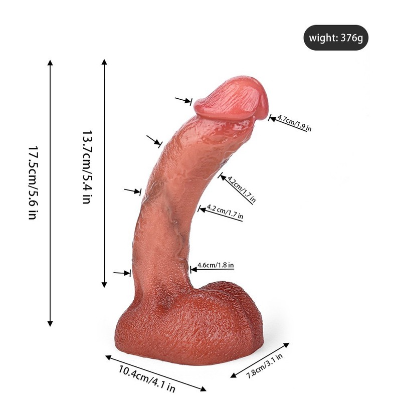 Realistic Liquid Silicone Dildo/Fake Penis, Anal/Vagina Silicone for Male&Female gallery