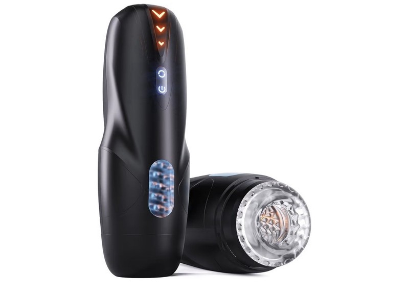 NEW/Unopened 6 In 1 Male Masturbator w/ Window And LED Display