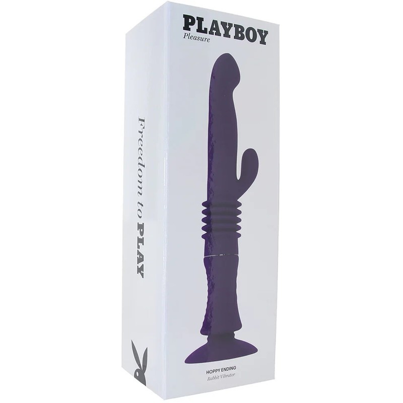 PLAYBOY Hoppy Ending Rabbit Vibrator *TOP SELLER* FREE SHIPPING