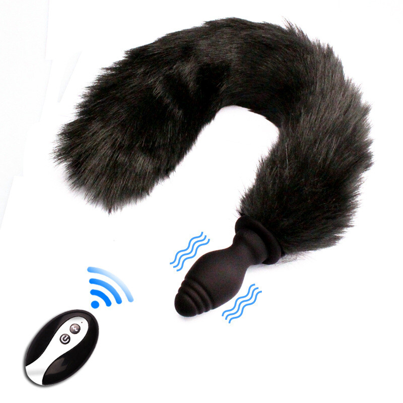 Small Fox Tail Butt Plug Anal Plug Cosplay Game Fantasy Furry Sex Toy Lady Women gallery