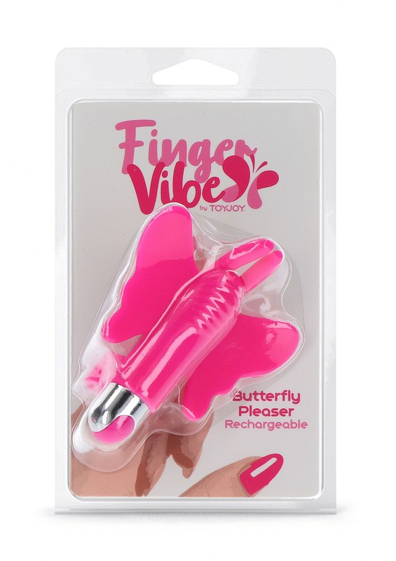 FINGER Vibes ToyJoy FINGER VIBRATOR BUTTERFLY Pleaser Rechargeable VIBRATOR gallery