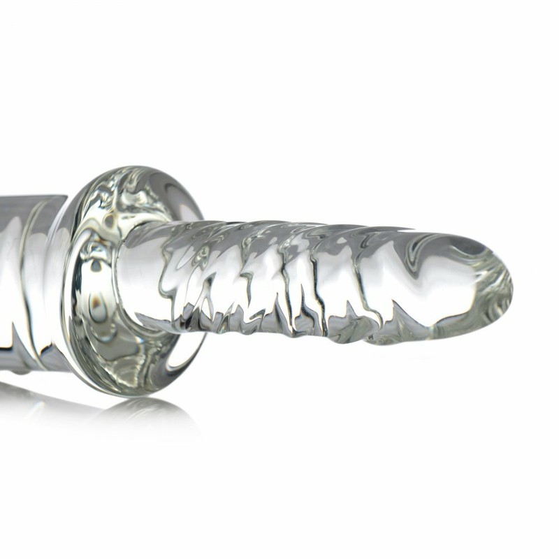 Phallic Battle Rammer Double Ended Glass Anal Thruster by Master Series gallery