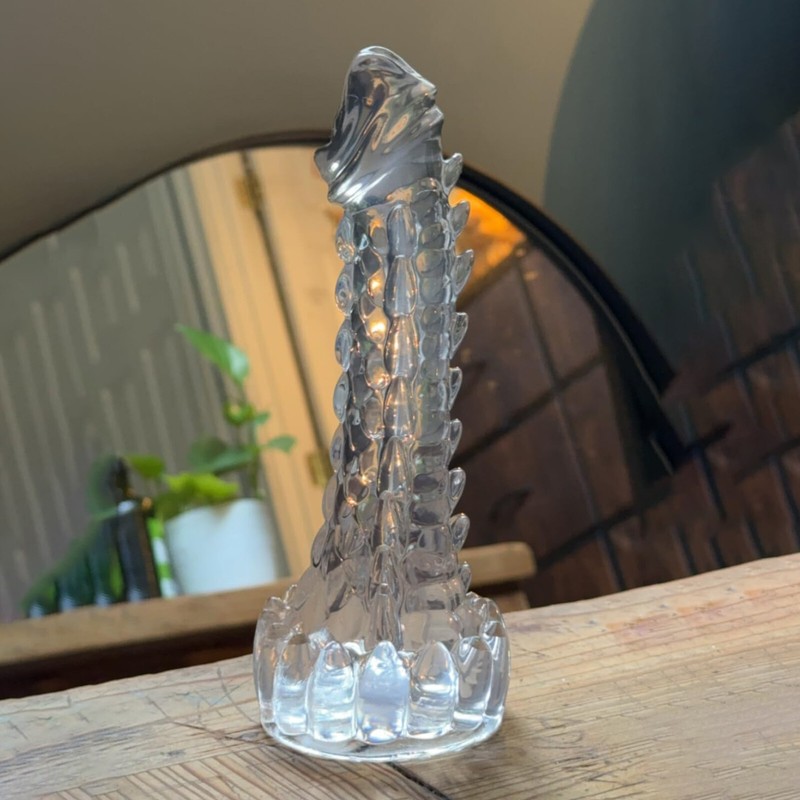 Jelly Dildo Suction Cup Dong, Clear Dildo Monster Penis for Sex Toys For women