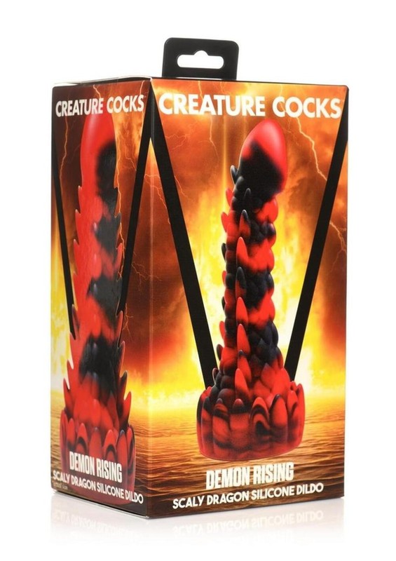 Creature Cocks Demon Rising Scaly Dragon Silicone Dildo gallery