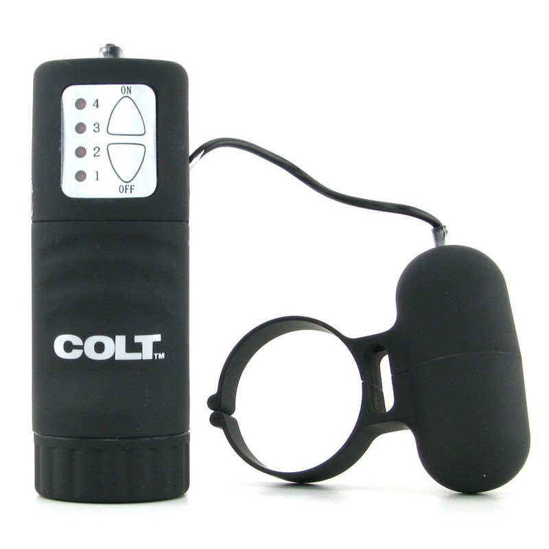 Colt Power Vibrating Cock Ring – Male Waterproof Multi-speed Enhancer Sex Toy