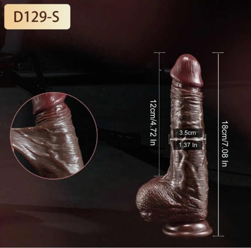 Realistic Cock Uncut Suction Cup Dildo Foreskin Lifelike Penis Women Sex Toys US
