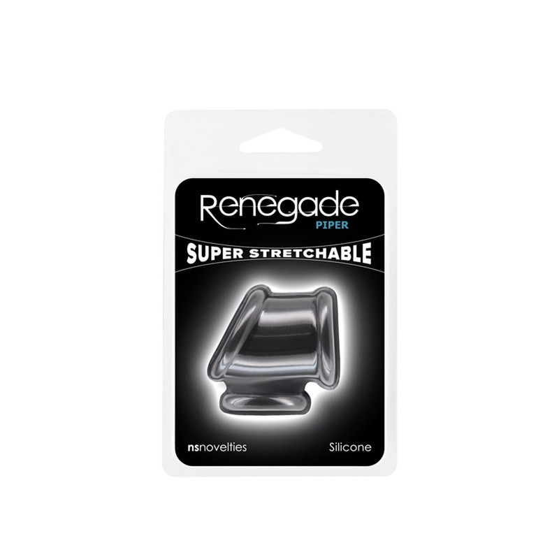 NS Novelties Renegade Piper Cock and Ball Ring Black gallery