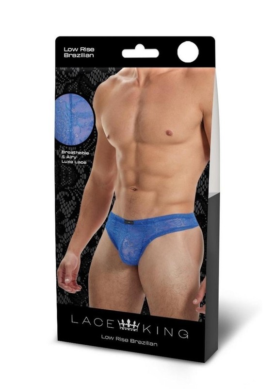 Lace King Lace Bikini – L/XL – Blue