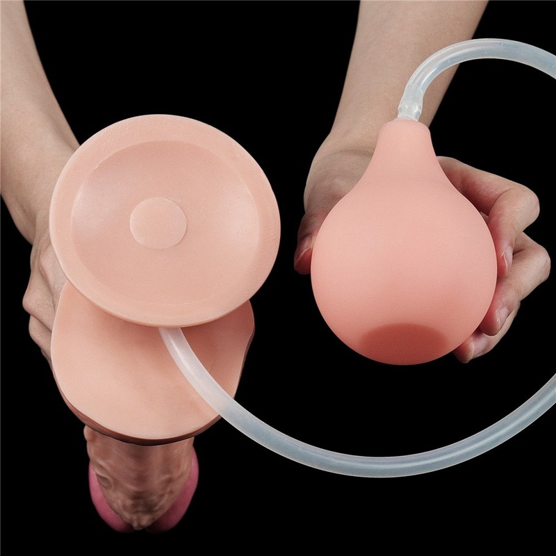 Realistic Squirting Ejaculating Dildo Suction Cup Penis Sex Toys for Women US gallery