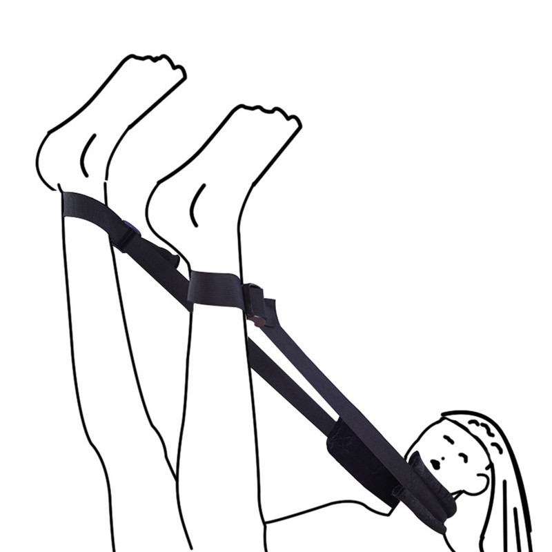 1Pc Black Pull Strap Adult Slave Accessories Bondage Sex Toy For Restraint Adult gallery