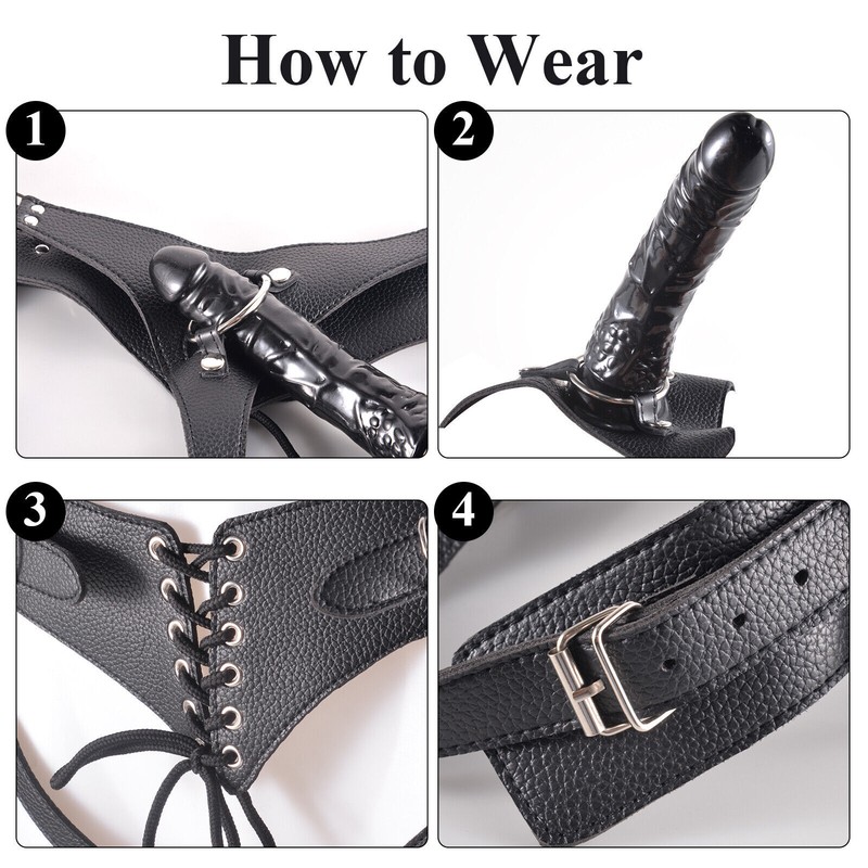 Laced Corset Style Beginner Women Universal Strap On Harness Pegging with O Ring gallery