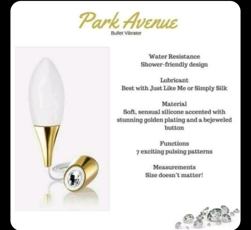 NEW PURE ROMANCE Uptown ~ PARK AVENUE ~ retail $119 Sealed 7speeds 💖💓💞
