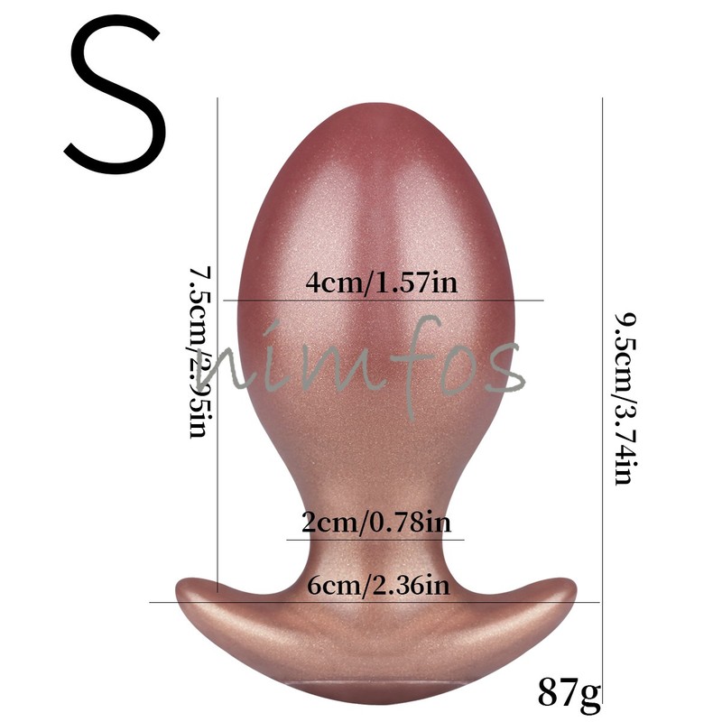 Huge Big Silicone Wearable Anal Butt Plug Dildo G-spot for Men-Women Sex-Toys gallery