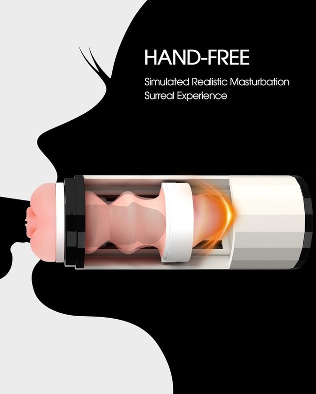 Compact Automatic Masturbator for Solo Play with 7.48 Inches Insertable Length gallery