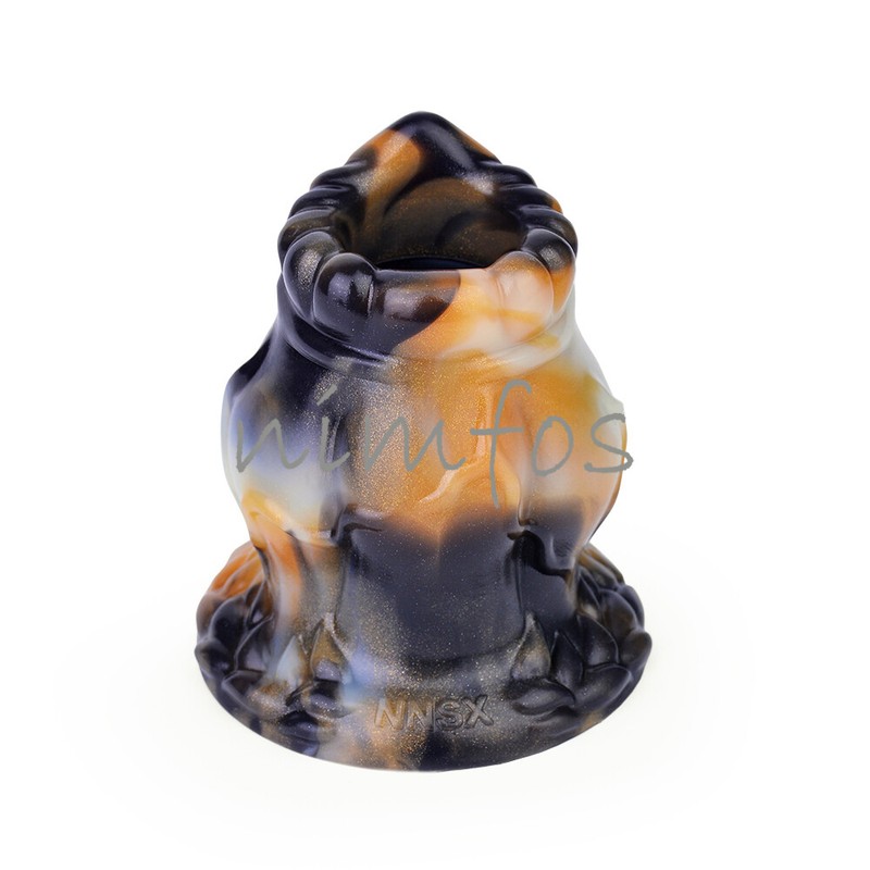 Knot Fantasy Hollow Butt Plug Silicone Butt Expansion Speculum Anus Dilatator gallery