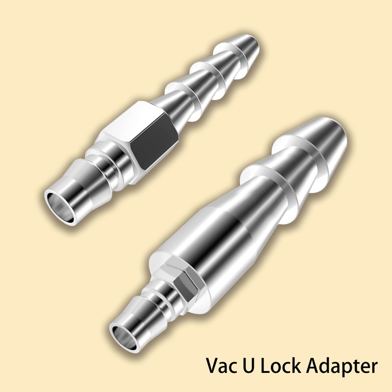 2x Vac U Lock Adapter Quick Air Connector Device for Sex Machine Attachment Kits